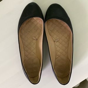 zara black flats